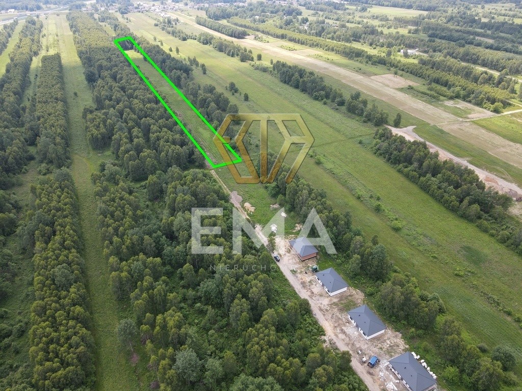 Działki budowlane Starcza 17 działek WZ - Widok 5