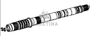 John Deere IVT AUTOPOWER 6820 6920 6920S Wałek Skrzyni Biegów CZĘŚCI AL208303