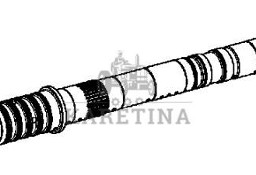 John Deere IVT AUTOPOWER 6820 6920 6920S Wałek Skrzyni Biegów CZĘŚCI AL208303