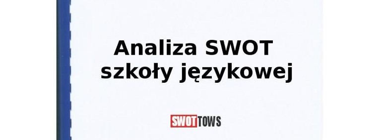 Analiza SWOT szkoły językowej-1