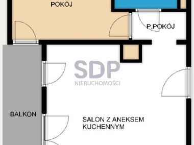 Mieszkanie 2-pokojowe do własnej aranżacji|Balkon-2