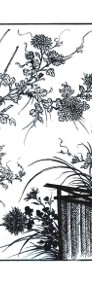 Cykl pięciu grafik "Japońskie kwiaty" -3