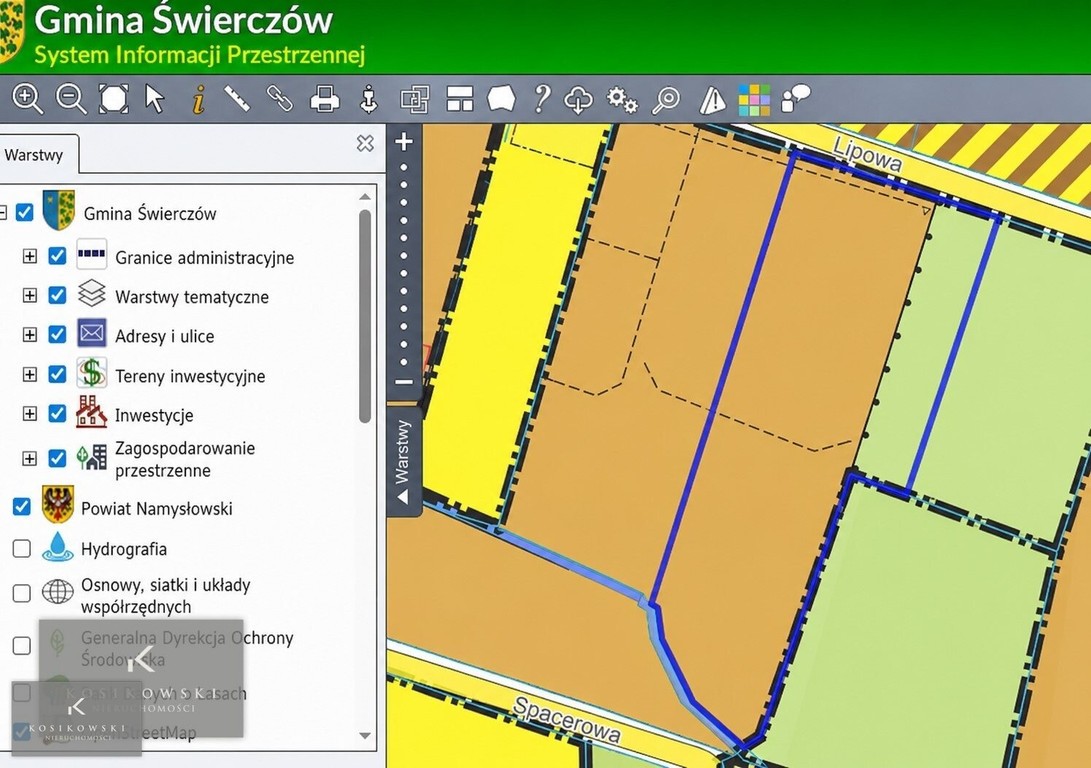 Biestrzykowice przy ul. Lipowej 8200 m² - Widok 4