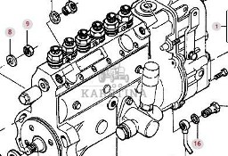 Massey Ferguson 3690 Pompa Wtryskowa CZĘŚCI V836340160