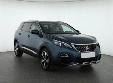 Peugeot 5008 , Salon Polska, Serwis ASO, 7 miejsc, Skóra, Navi,
