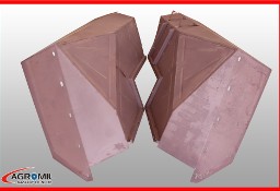 Błotniki tylne metalowe stary typ Ursus C-385 i pochodne kpl