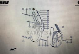 Prowadnica pasa Claas Mega 370-340 Nr kat. 000 661 167 0 Nr kat. 000 661 167 0