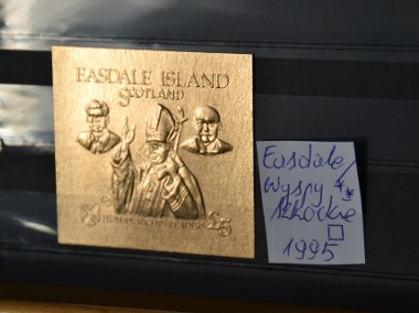 Papież Jan Paweł II. Easdale Wyspy Szkockie ** Cięty-2