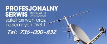 Montaż ustawianie Anten Satelitarnych  Polsat NC+  DVBt Skarżysko Kamienna