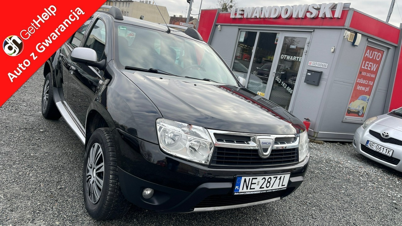 Dacia Duster I 1.6 Benzyna Zarejestrowany Ubezpieczony