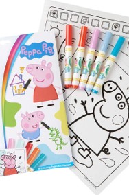 Crayola Zestaw Niebrudzących Kolorowanek z Magicznymi Pisakami ŚWINKA Peppa Pig-2
