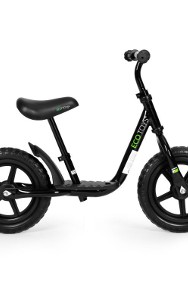 Rowerek rower biegowy z podestem ECOTOYS czarny-2