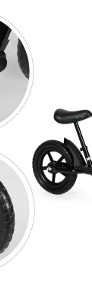 Rowerek rower biegowy z podestem ECOTOYS czarny-4