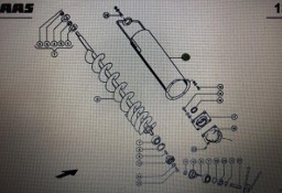 Rura napełniająca Claas Mega 370-340 Nr kat. 000 600 643 0 Nr kat. 000 600 643 0