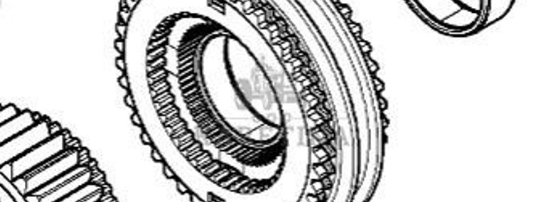 Massey Ferguson 7718S 7718 S 1804A DYNA 6 Synchronizator Skrzyni Biegów CZĘŚCI 3799206M94-1