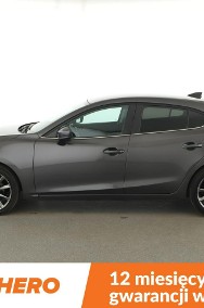 Mazda 3 III navi klima auto kamera i czujnki parkowania head-up display grzane f-2