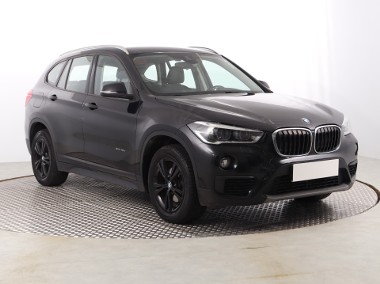 BMW X1 F48 , Salon Polska, Automat, Navi, Klimatronic, Tempomat,-1