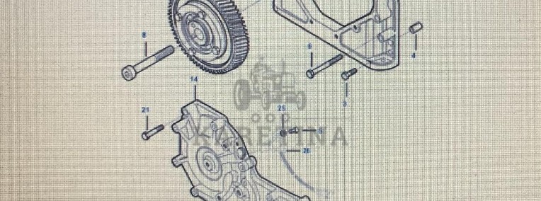 FENDT V837074705/Fendt obudowa koła zębatego/Fendt 6335 C-1