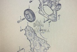 FENDT V837074705/Fendt obudowa koła zębatego/Fendt 6335 C