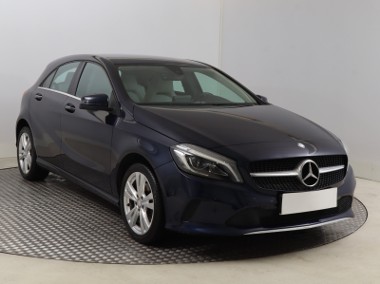 Mercedes-Benz Klasa A W176 , Salon Polska, Automat, Skóra, Klimatronic, Tempomat,-1