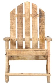 vidaXL Ogrodowy fotel bujany, lite drewno mango285883-2