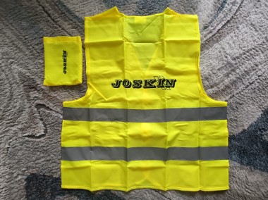 Kamizelka odblaskowa z pokrowcem z logo Joskin na plecach-1