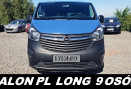 Opel Vivaro II 125KM L2 DŁUGI 9 OSÓB ZobaczFILM SALON POLSKA Bezwypadkowy