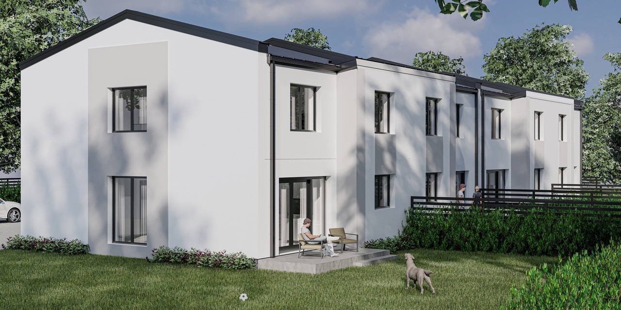 Nowa inwestycja domów szeregowych w Łyskach - Widok 2
