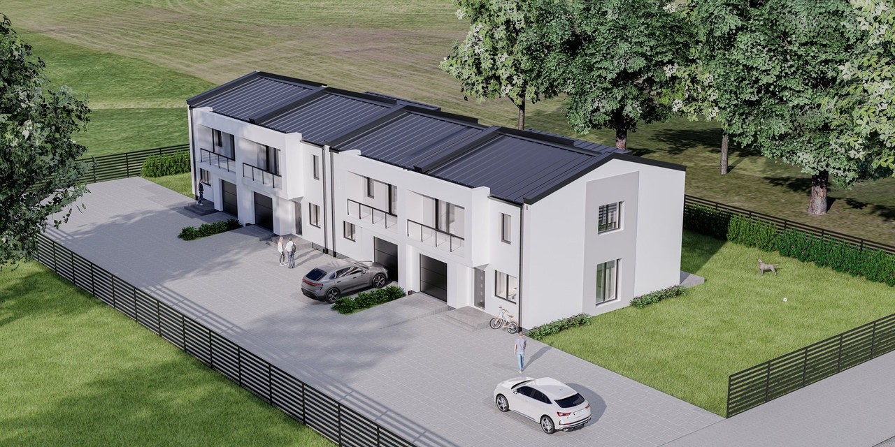 Nowa inwestycja domów szeregowych w Łyskach - Widok 3