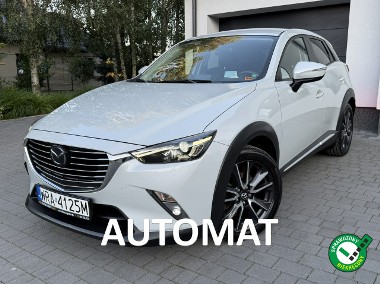 Mazda CX-3 FULL*NAVI*Kamera*Cofania*Skóra*Grzane*Fotele*Serwis*ASO*Zarejestrowa-1