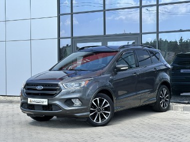Ford Kuga II 8xAlu! 1Ręka, LED, Półskóra Czujniki Asystent Grzane fotele GWARANC-1