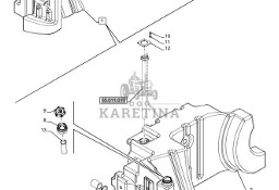 New Holland T6070 Zbiornik paliwa 48173124