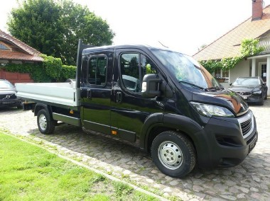Peugeot Boxer 2,2 Hdi 165KM Doka 7 osób Kamera Navi Poduszki paka 3,3m F. VAT 23-1