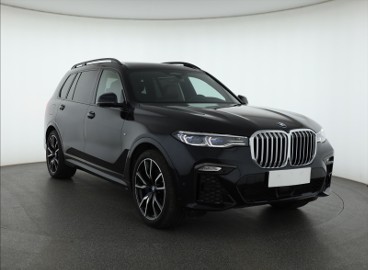 BMW X7 Salon Polska, Serwis ASO, Automat, 7 miejsc, VAT 23%, Skóra,
