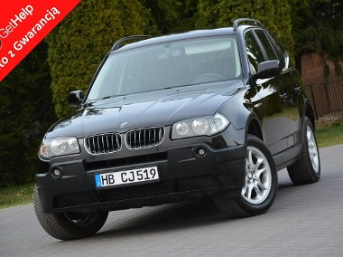 BMW X3 I (E83) 3.0d(218KM) Skóry Oryginał Jak nowa z Niemiec Nowe Opony-1