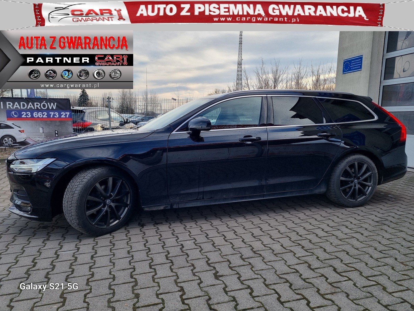 Volvo V90 II D4 2.0 HDi 190 KM nawigacja skóra kamera alu 2 kompl. kół gwarancja