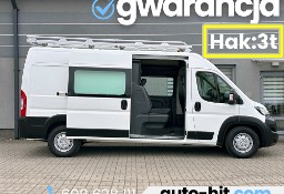 Peugeot Boxer Doka 6 miejsc Bagażnik Hak:3t Koła16 163KM Irej:01.2019r.
