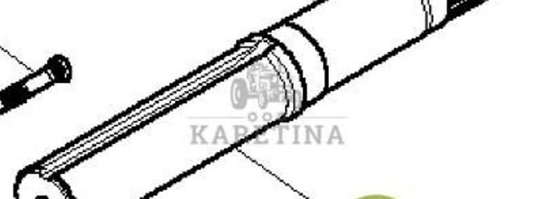 CLAAS RENAULT ATLES 936 RZ V5 Wałek Osi 6005026768 60 0502 676 8 6005030842 60 0503 084 2-1