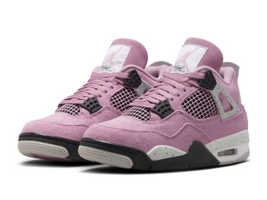 Nike AIR JORDAN 4 Orchid / AQ9129–501-1