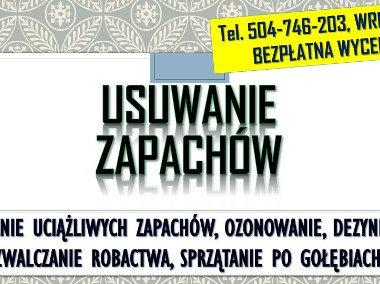 Usuwanie zapachów, cennik, Wrocław, tel.  ozonowanie, Zapach stęchlizny-1