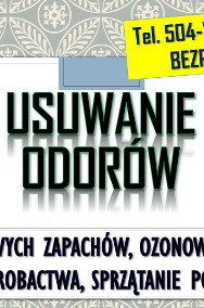Usuwanie zapachów, cennik, Wrocław, tel.  ozonowanie, Zapach stęchlizny-2
