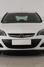 Opel Astra J , Salon Polska, Skóra, Klima, Tempomat, Parktronic-2