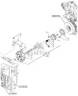 New Holland T6070 Wałek napędowy 28t x 28.32mm id x 513mm l 47398904