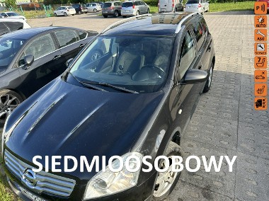 Nissan Qashqai+2 I Klimatronic, hak, panoramiczny dach, isofix, podg. fotele, 7 miejsc-1