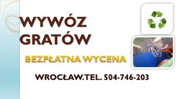 Wywóz starych mebli Wrocław, tel.  Opróżnianie mieszkań, utylizacja, cena.