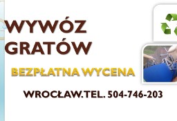 Wywóz starych mebli Wrocław, tel.  Opróżnianie mieszkań, utylizacja, cena.