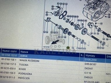Claas lexion skrzynia biegów części mechanizm róźnicowy-1