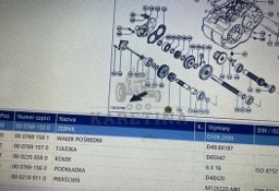 Claas lexion skrzynia biegów części mechanizm róźnicowy