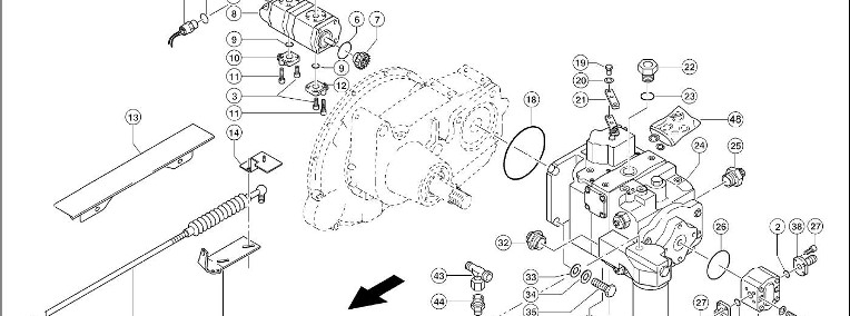 Claas Lexion 580 POMPA HYDRAULICZNA 0007719911 (Pompy hydrauliczne)-1