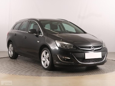 Opel Astra J , Salon Polska, Navi, Klimatronic, Tempomat, Parktronic,ALU-1